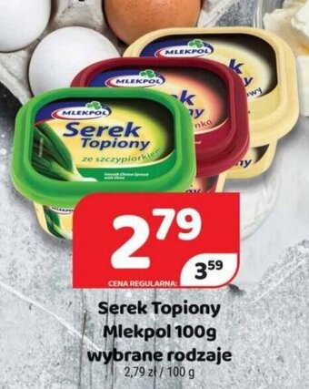Delfin Serek Topiony Mlekpol 100 g oferta