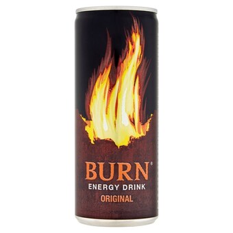 Społem Burn Original Gazowany napój energetyczny 250 ml oferta