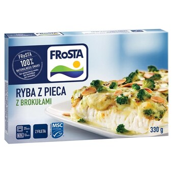 Biedronka FRoSTA Ryba z pieca z brokułami 330 g oferta