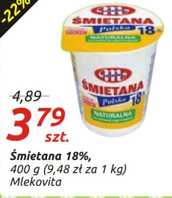 Społem Śmietana Mlekovita oferta
