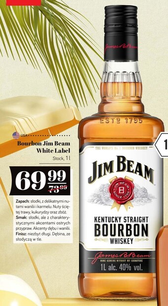 Polomarket Burbon Jim Beam oferta