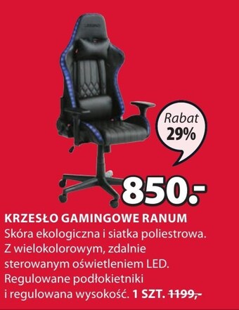 Fotel gamingowy