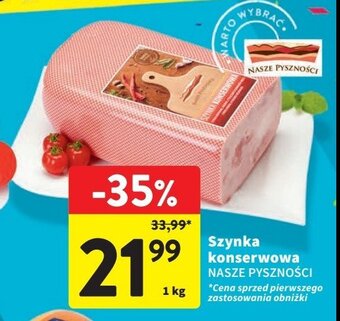 Intermarche Szynka konserwowa oferta