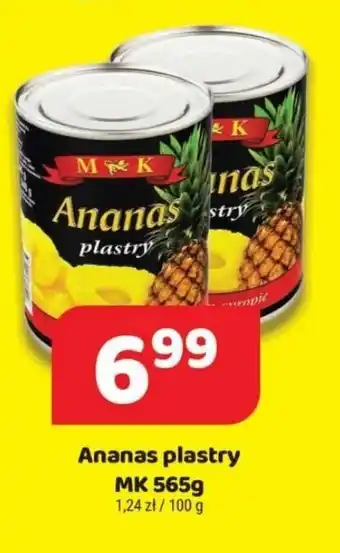 Delfin Ananas plastry Mk 565 g oferta