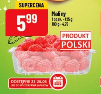 Polomarket Maliny 125 g oferta