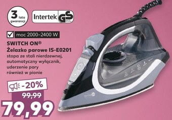 Kaufland Żelazko Switch On oferta
