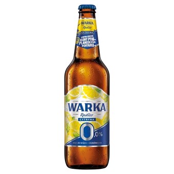 Prim Market Warka Radler Piwo bezalkoholowe z lemoniadą o smaku cytrusowym 500 ml oferta