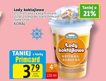 Prim Market Lody Koral oferta