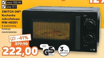 Kaufland Kuchenka mikrofalowa Switch On oferta