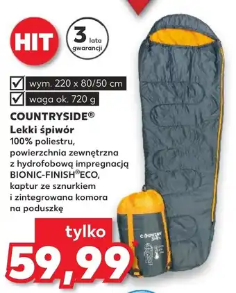 Kaufland Śpiwór Countryside oferta