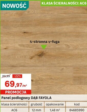 Leroy Merlin Panel podłogowy oferta