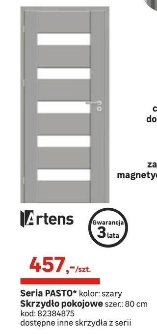 Leroy Merlin Skrzydło drzwiowe Artens oferta