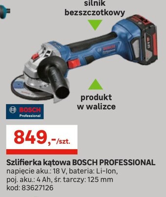 Leroy Merlin Szlifierka kątowa Bosch oferta