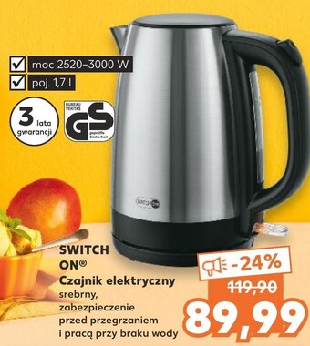 Kaufland Czajnik elektryczny Switch On oferta