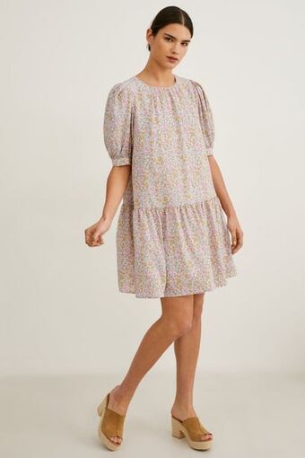 C&A Sukienka fit & flare - w kwiaty oferta