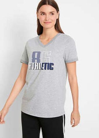 BonPrix T-shirt z dekoltem w serek oferta