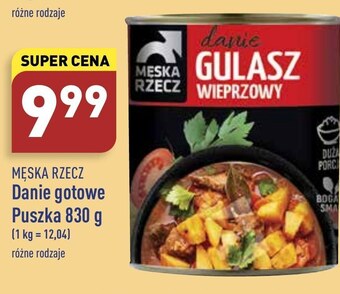 ALDI Danie gotowe Męska rzecz oferta