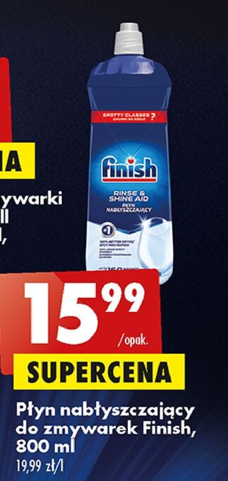 Biedronka Płyn nabłyszcający Finish Rinse Aid oferta