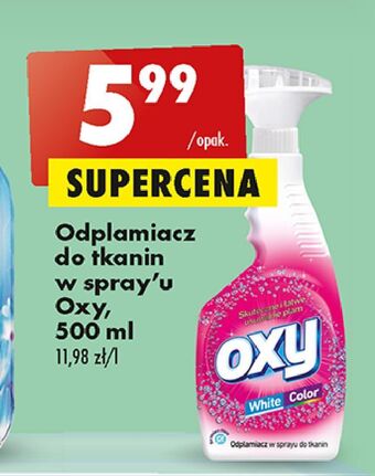 Biedronka Odplamiacz do tkanin uniwersalny Oxy Spotless oferta