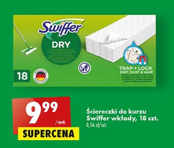 Biedronka Ściereczki dry do kurzu Swiffer oferta