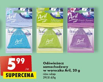 Biedronka Odświeżacz woreczek pure cotton Aril Car oferta