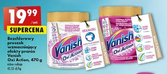 Biedronka Odplamiacz w proszku white Vanish Oxi Action oferta
