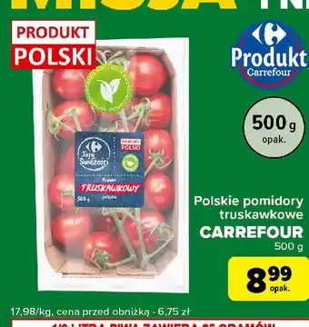 Carrefour Market Pomidory truskawkowe oferta