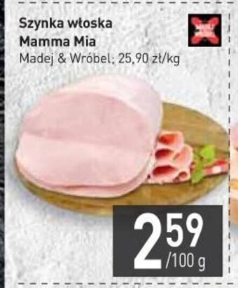 Stokrotka Szynka włoska Mamma Mia 100 g oferta