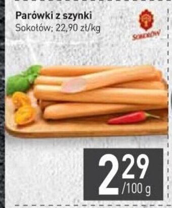 Stokrotka Parówki z szynki Sokołów 100 g oferta
