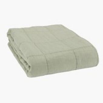 JYSK Koc pikowany valmue 130x180 zielony oferta