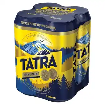 Tatra Piwo jasne pełne 4 x 500 ml