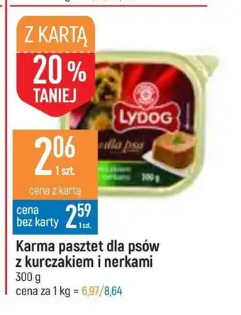 E.Leclerc Pasztet dla psa z kurczakiem i nerkami oferta