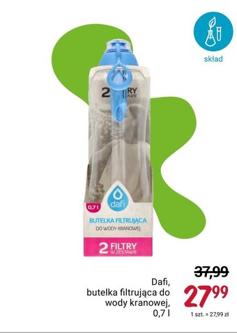 Rossmann Butelka filtrująca Dafi oferta