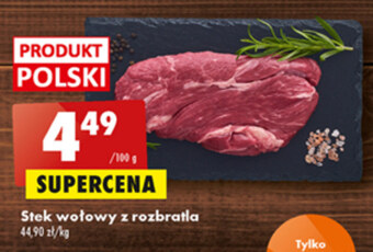 Biedronka Stek wołowy oferta