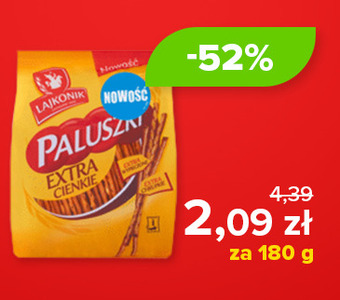 Barbora Lajkonik Paluszki extra cienkie 180 g oferta