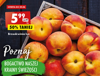 Biedronka Brzoskwinia oferta