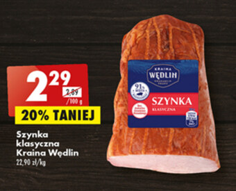 Biedronka Szynka Kraina Wędlin oferta