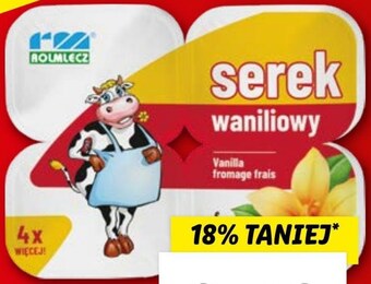 Lidl Serek homogenizowany Rolmlecz oferta
