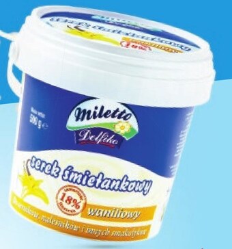 Netto Serek śmietankowy Miletto oferta