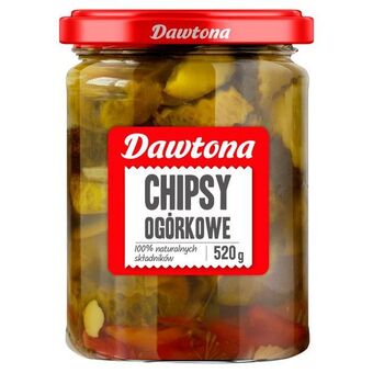 Torimpex Dawtona chipsy ogórkowe 520 g oferta
