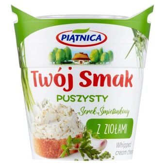 Torimpex Piątnica twój smak serek śmietankowy puszysty z ziołami 150 g oferta