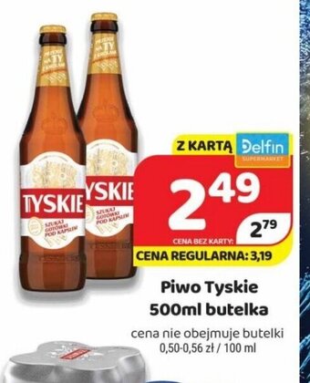Delfin Piwo Tyskie 500 ml oferta