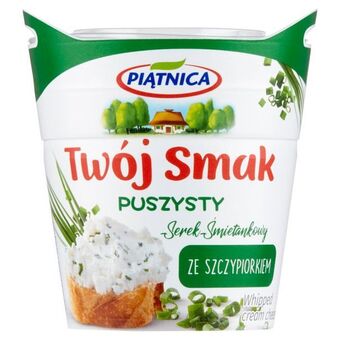 Torimpex Piątnica twój smak serek śmietankowy puszysty ze szczypiorkiem 150 g oferta