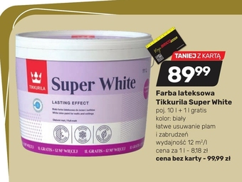 Bricomarche Farba lateksowa Tikkurila oferta
