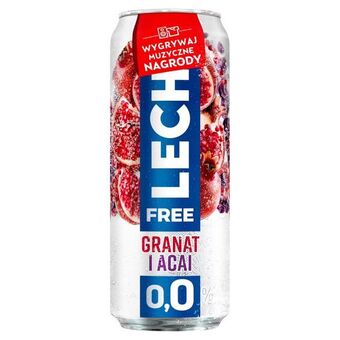 Torimpex Lech free piwo bezalkoholowe granat i acai 500 ml oferta