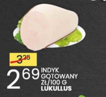 Indyk gotowany 100 g