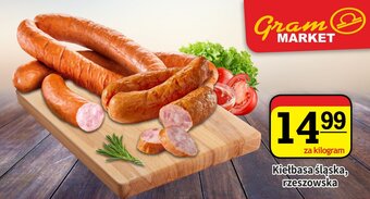 Gram Market Kiełbasa śląska, rzeszowska 1 kg oferta