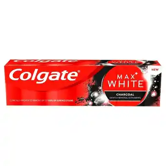 Hebe Colgate Max White Charcoal Pasta do zębów 75 ml oferta