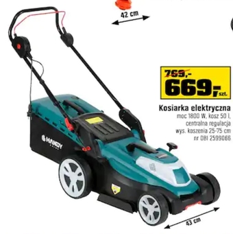 OBI Kosiarka elektryczna oferta