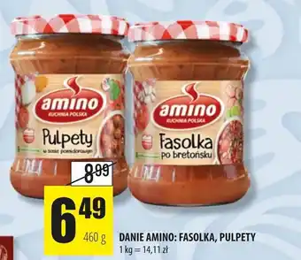 Społem Szczecin Danie błyskawiczne Amino oferta